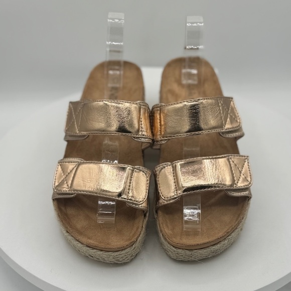 NEW Olivia Miller Palm Cove‎ Women's Sandals in Rose Gold Size 8 - Picture 5 of 10